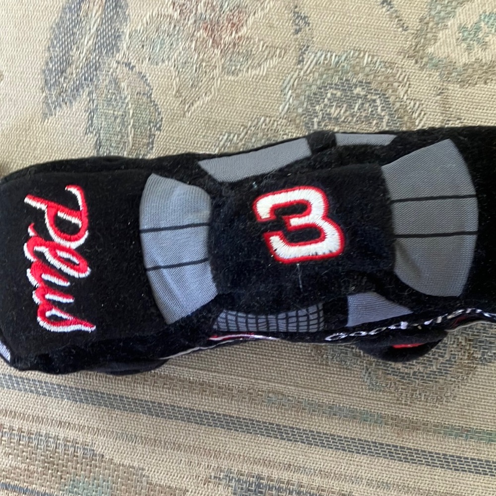 NASCAR plush beanie racer